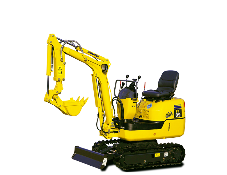 Mini escavatore Komatsu PC09-1