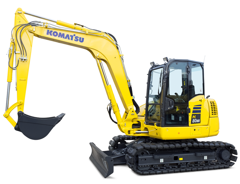 Midi escavatore Komatsu PC80MR-5